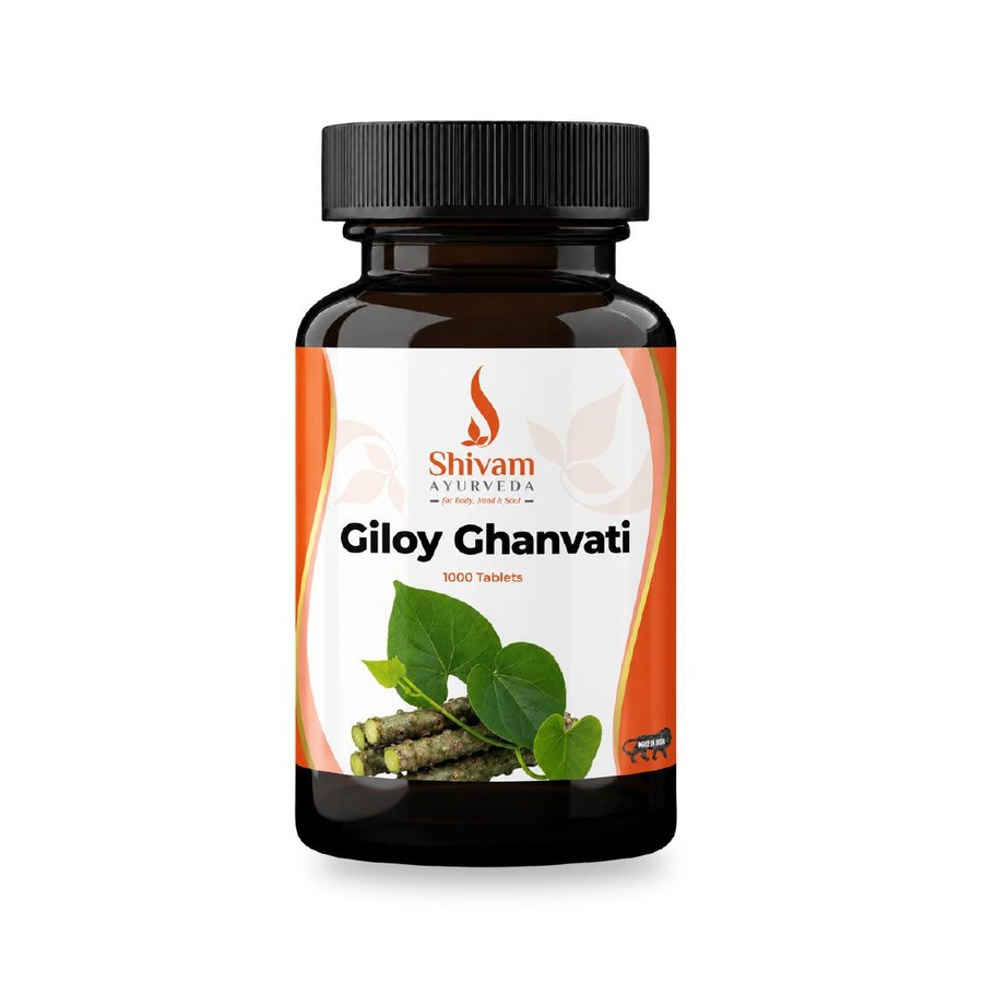 Giloy Ghanvati from Shivam Ayurveda, Front of pack