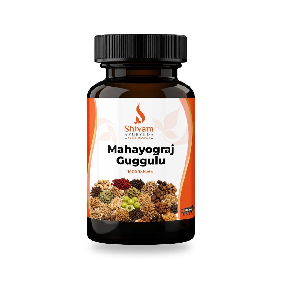 Mahayograj Guggulu pack, joints & mobility - Shivam Ayurveda