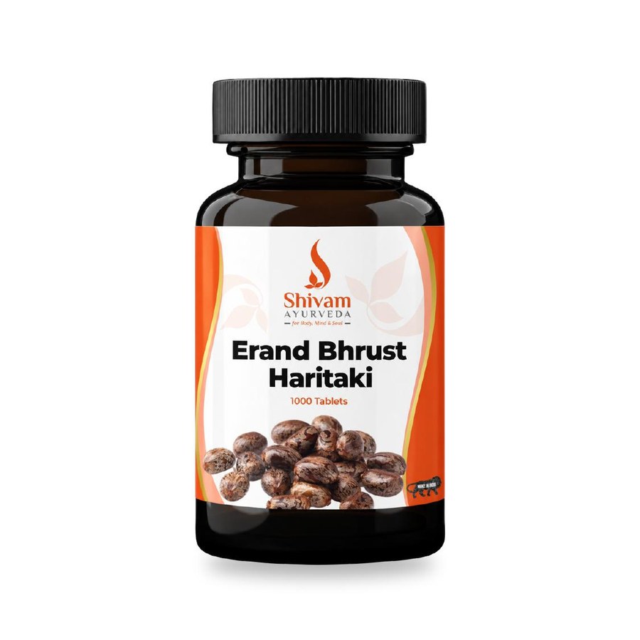 Erand Bhrist Haritaki pack, digestion & detox - Shivam Ayurveda
